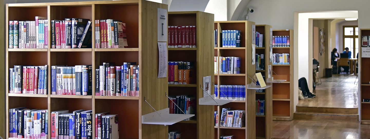 The library at FIT, Brno University of Technlogy